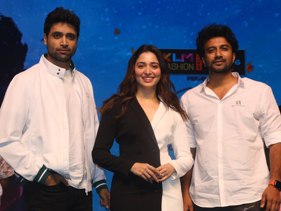 Gurtunda Seethakalam Team At Promotional Event